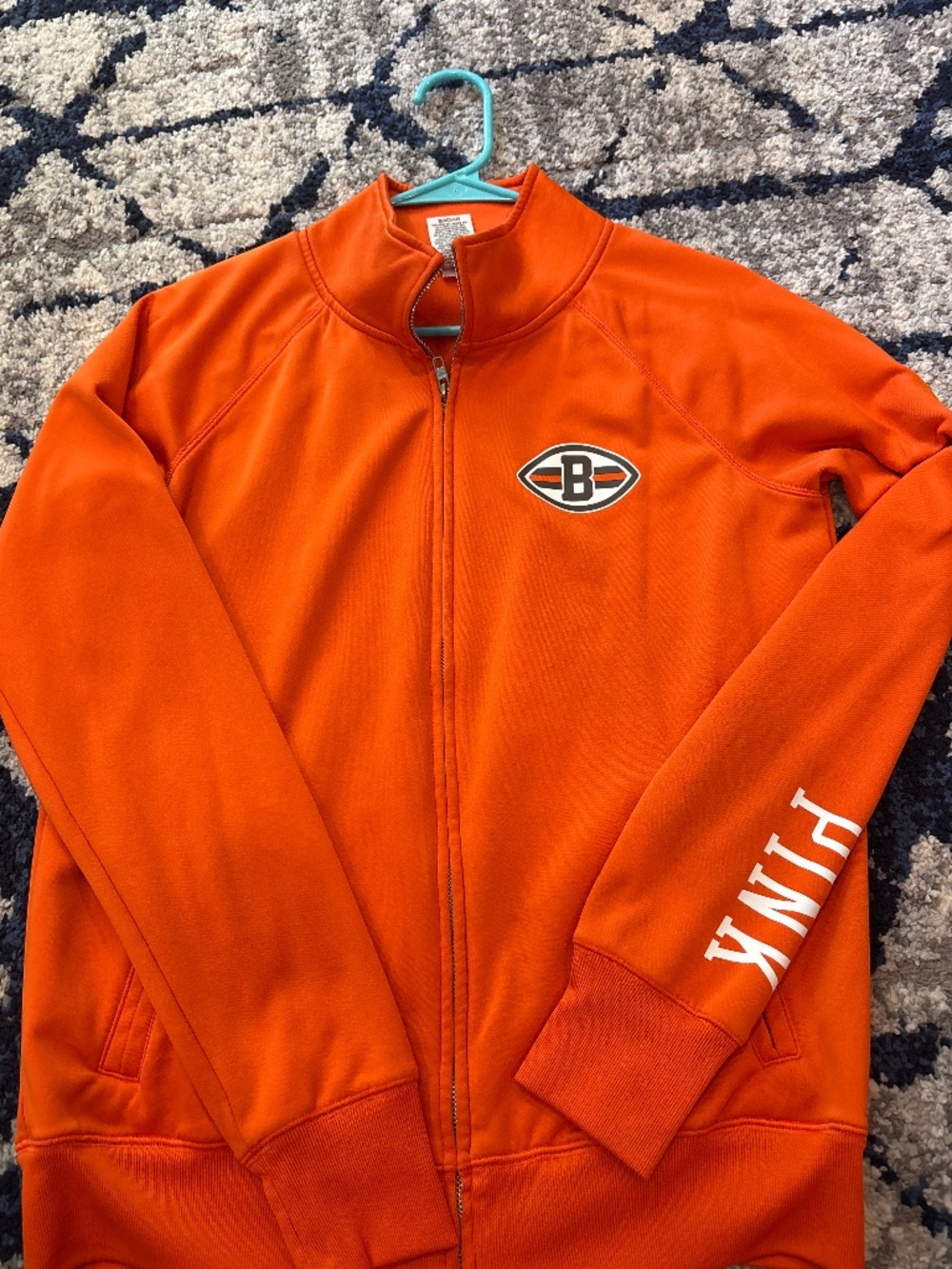 Cleveland Browns zip up sweatshirt